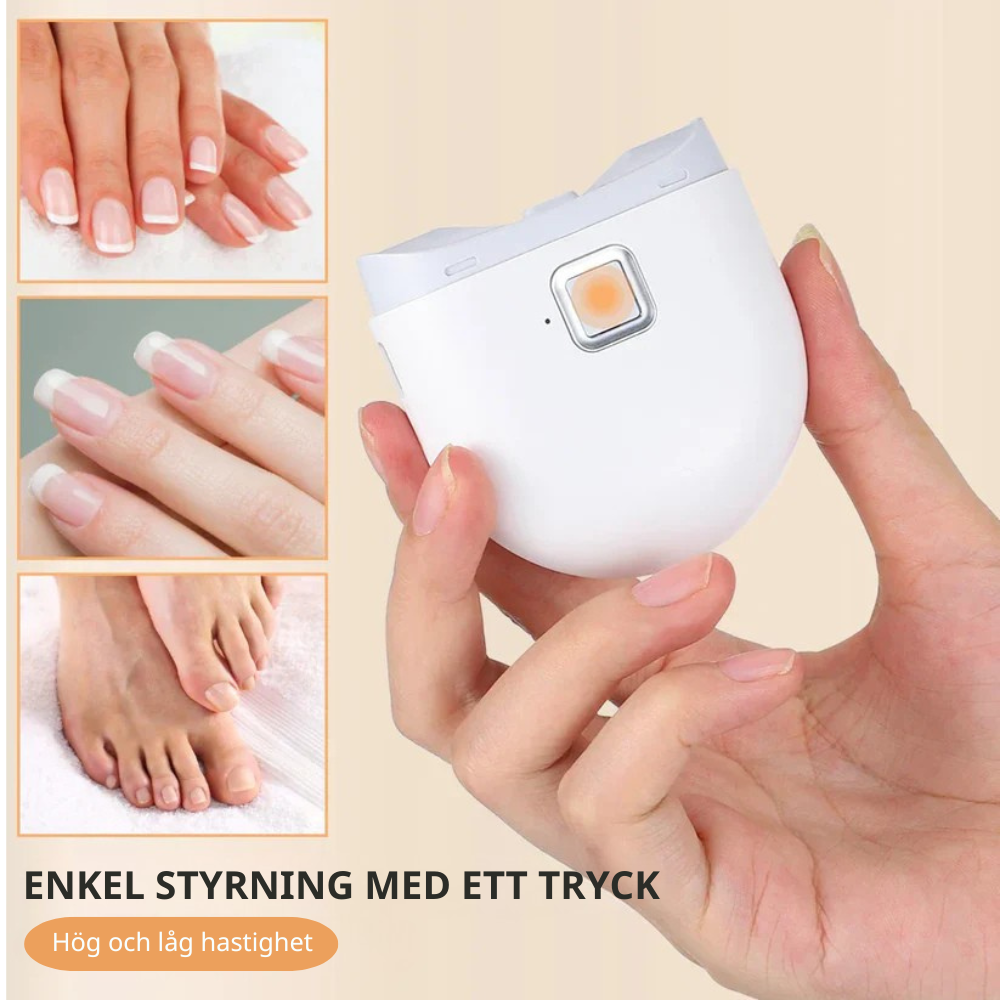 NILA – Elektrisk nageltrimmer för säker och smidig nagelvård