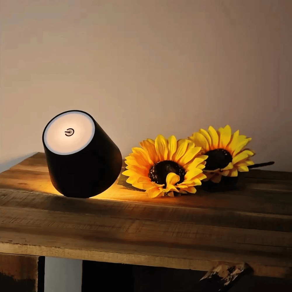 VINA – Trådlös flaska-lampa med touch och dimmer