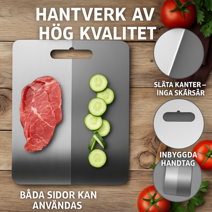 TITAN – Hållbar skärbräda i rostfritt stål