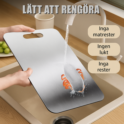 TITAN – Hållbar skärbräda i rostfritt stål