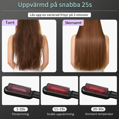 ELYRA – Stylingkammen som minskar frizz och ökar glans