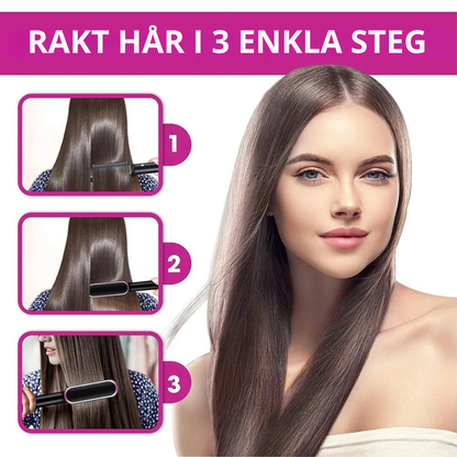 ELYRA – Stylingkammen som minskar frizz och ökar glans