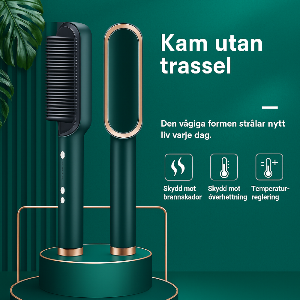 ELYRA – Stylingkammen som minskar frizz och ökar glans