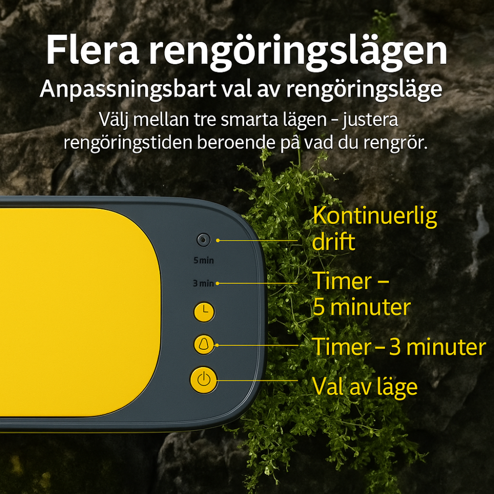 KLARA – Portabel rengörare för skinande resultat