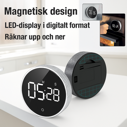 TIDRA – Smart magnetisk timer med LED-display