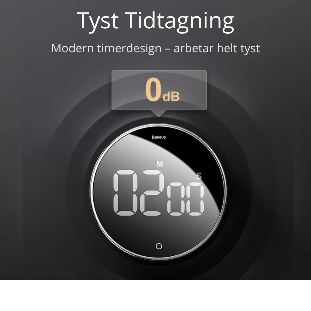 TIDRA – Smart magnetisk timer med LED-display