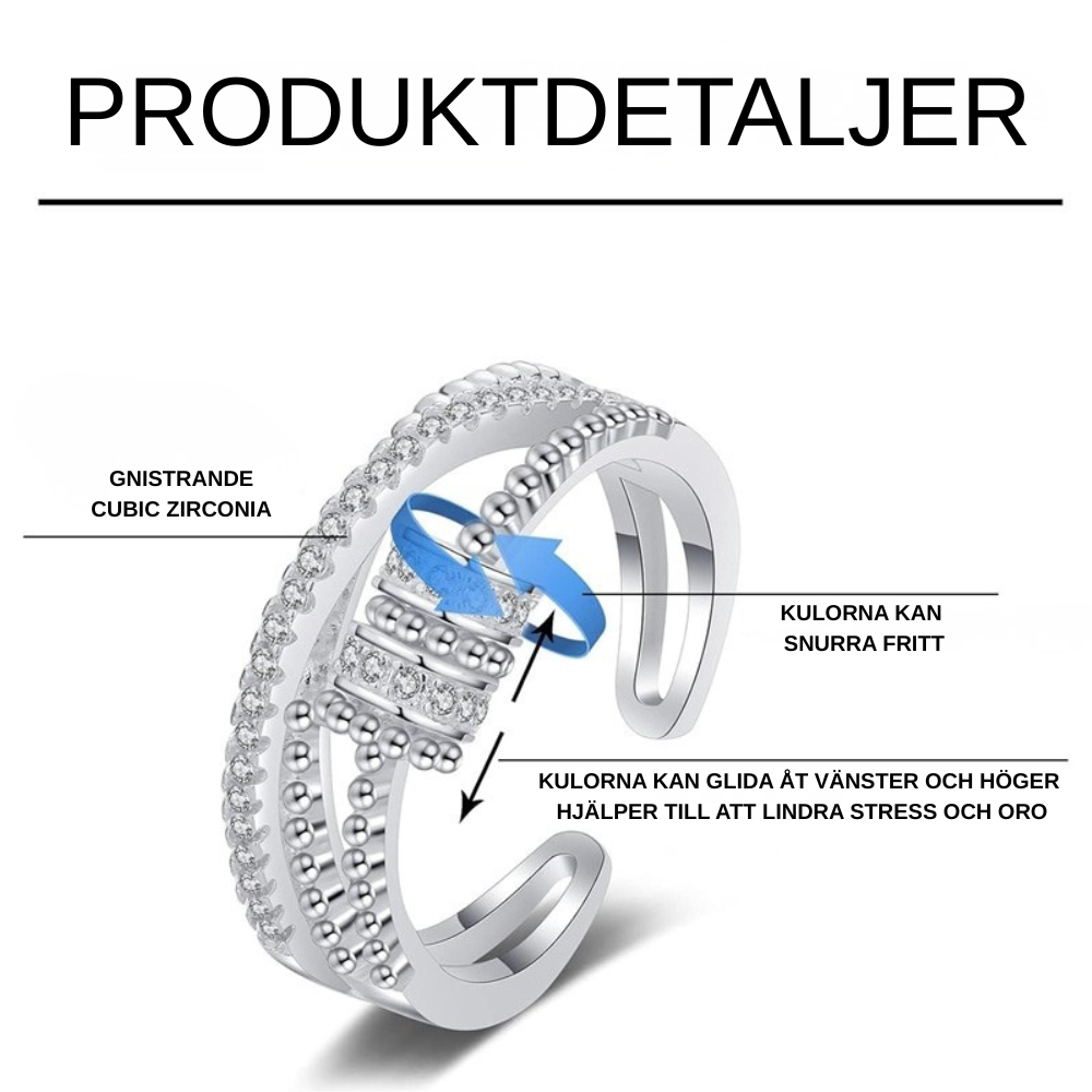 TINDRA – Ring som stillar tankar och stress