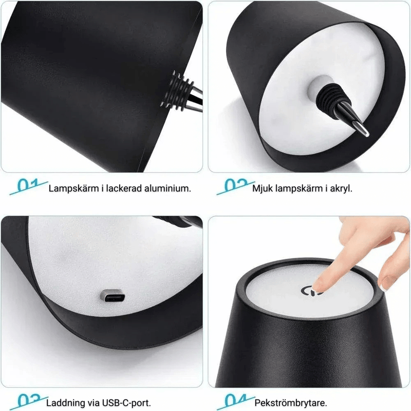 VINA – Trådlös flasklampa